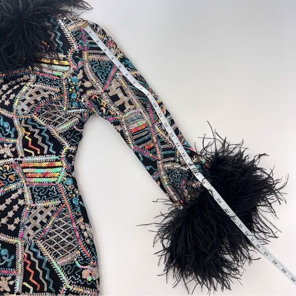 Jovani 09818 Multicolored Cocktail Evening Dress - Picture 13 of 14